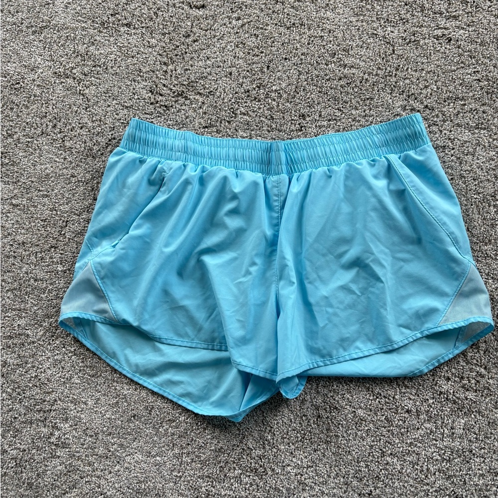 All in Motion Light Blue Athletic Shorts
